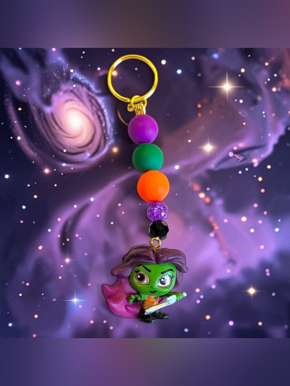 Handmade Gamora Keychain